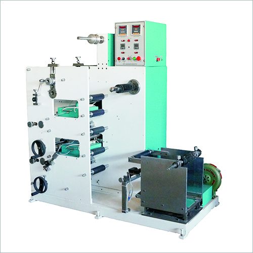 Flexo barcode label printing machine